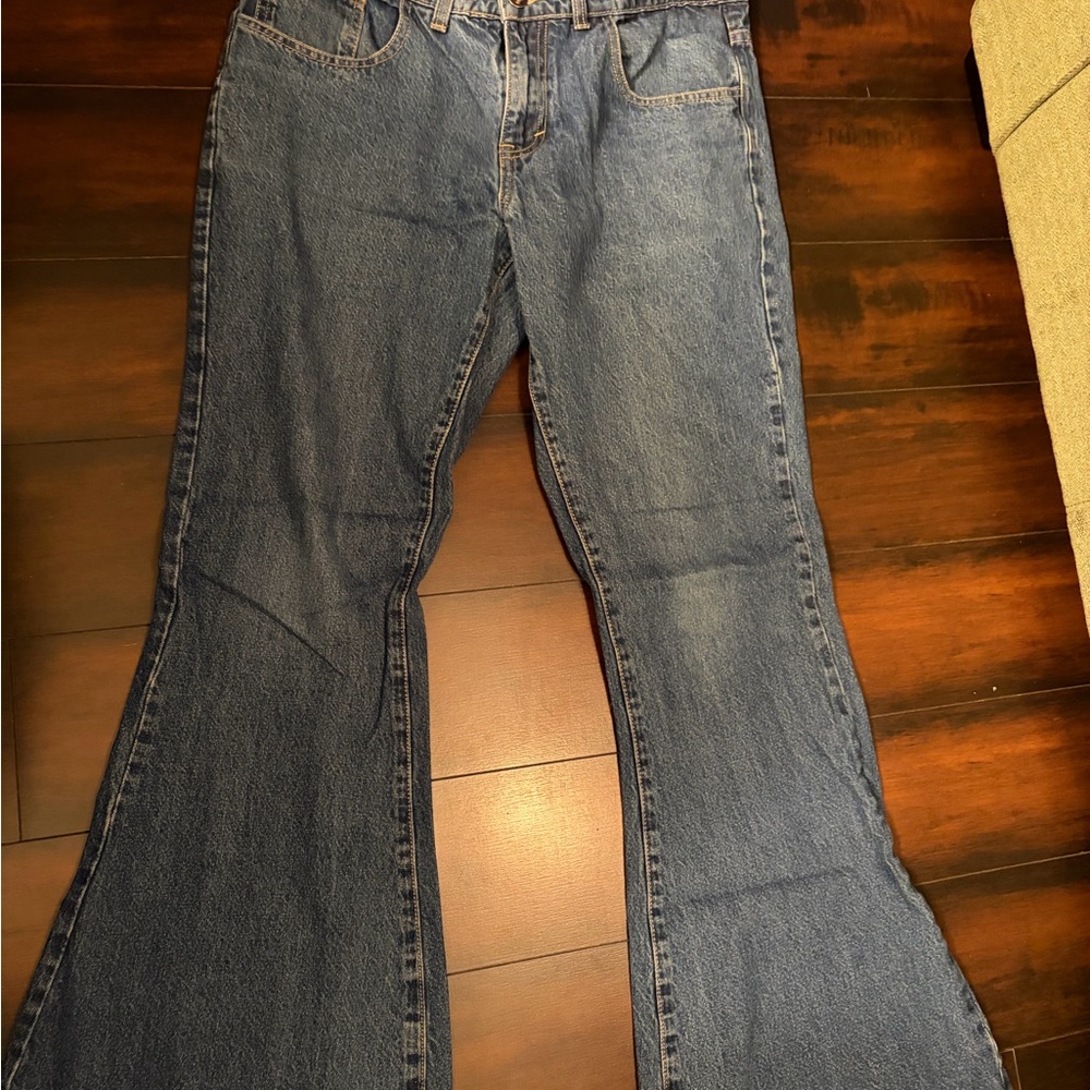 Denim Wide flare Leg Jeans